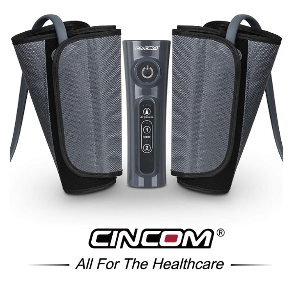 CINCOM Leg Massager and logo